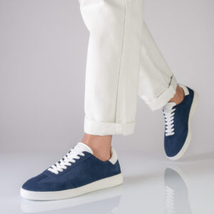 Baskets SUNY-7405 daim bleu Anna Kern