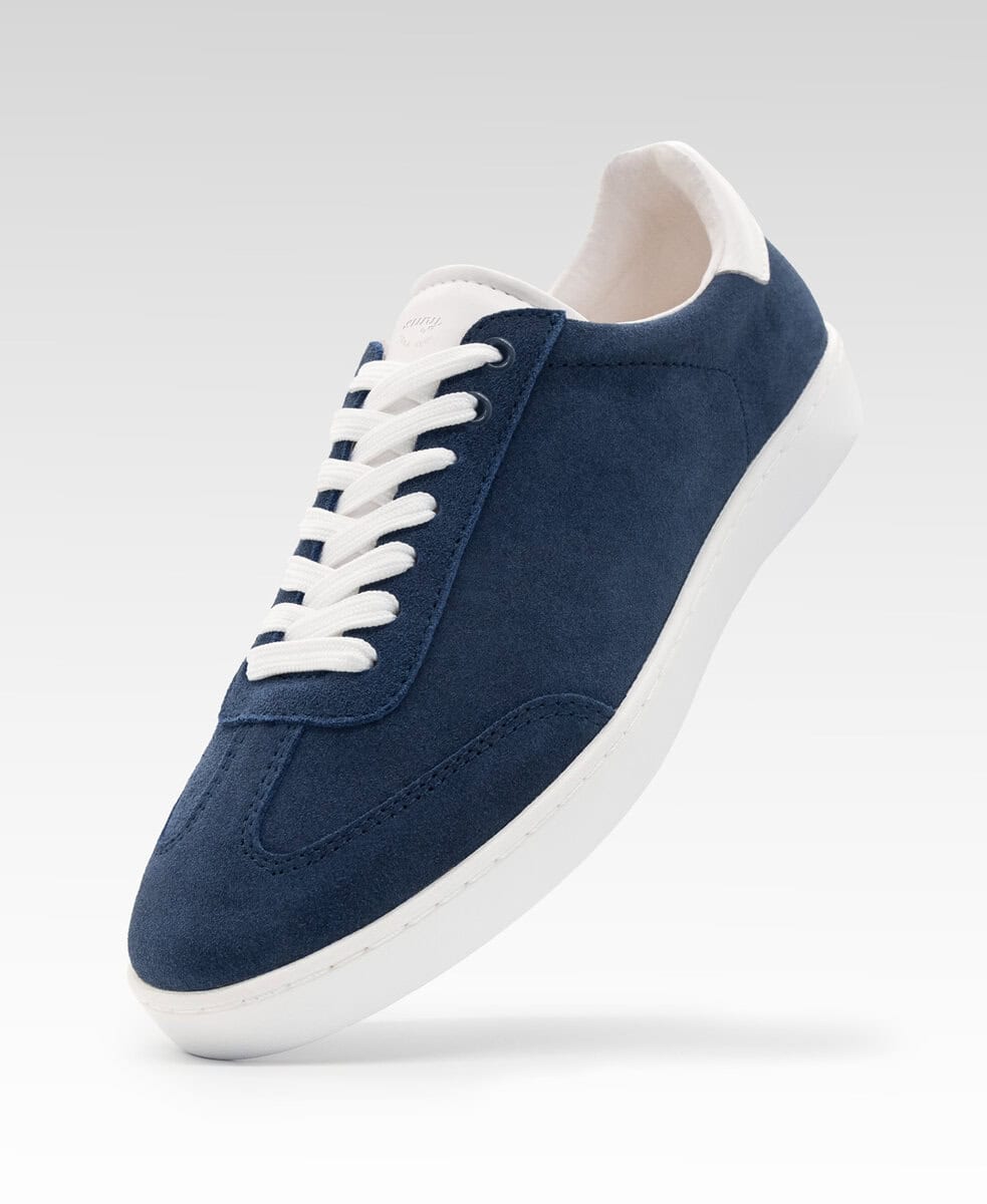 Baskets SUNY-7405 daim bleu Anna Kern - Image 4