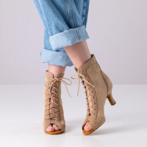 Bottines MELISANDE-60 daim beige Anna Kern