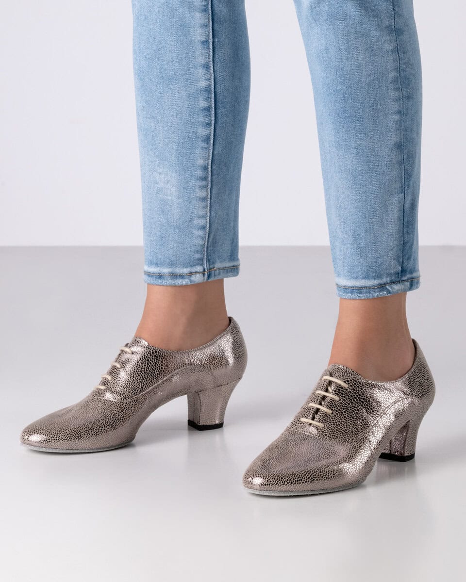 Chaussures RUNA-45 cuir imprimé antique/beige