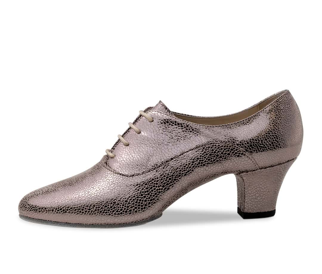 Chaussures RUNA-45 cuir imprimé antique/beige - Image 2