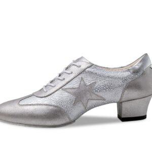 Chaussures ARIANA-35 argenté et perle Werner Kern