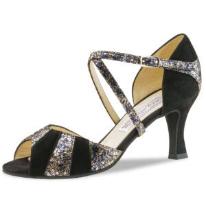 Chaussures PENNY-65 noir et neso blue Werner Kern